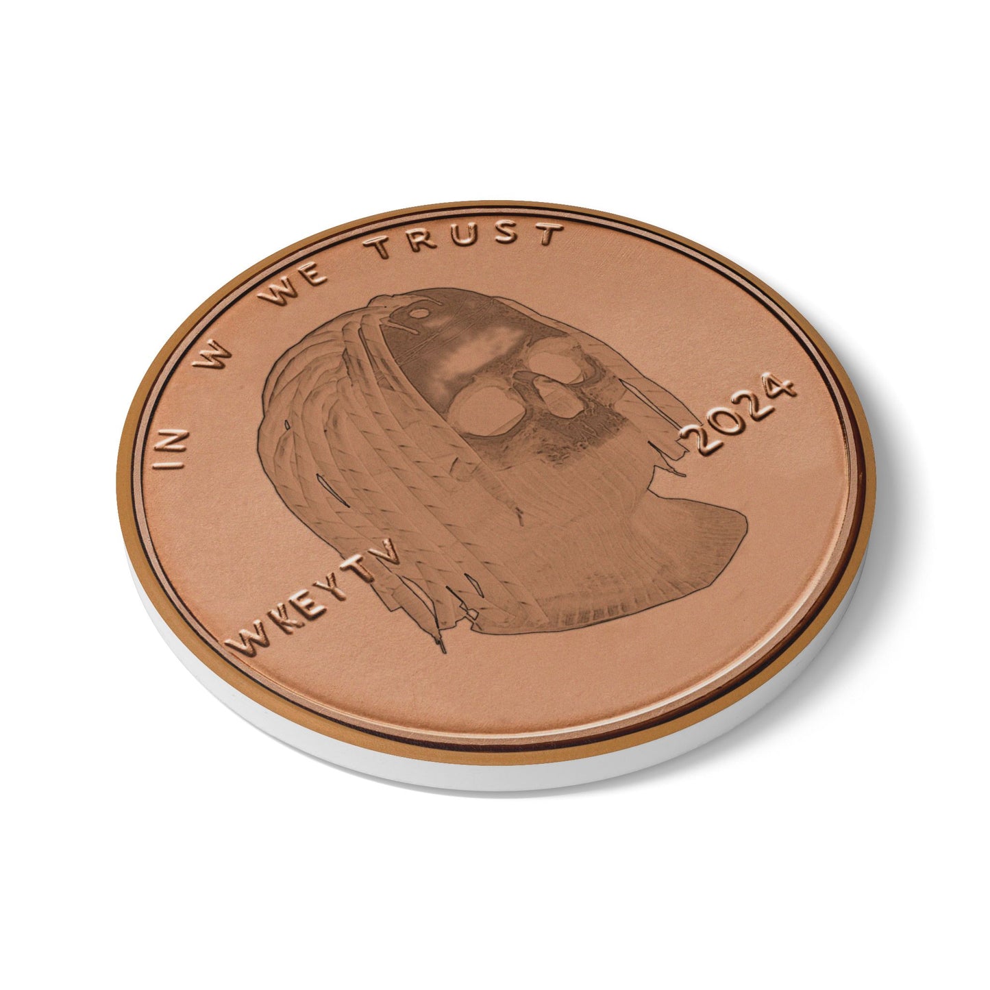 "In W We Trust" "DK Edition" - Coaster