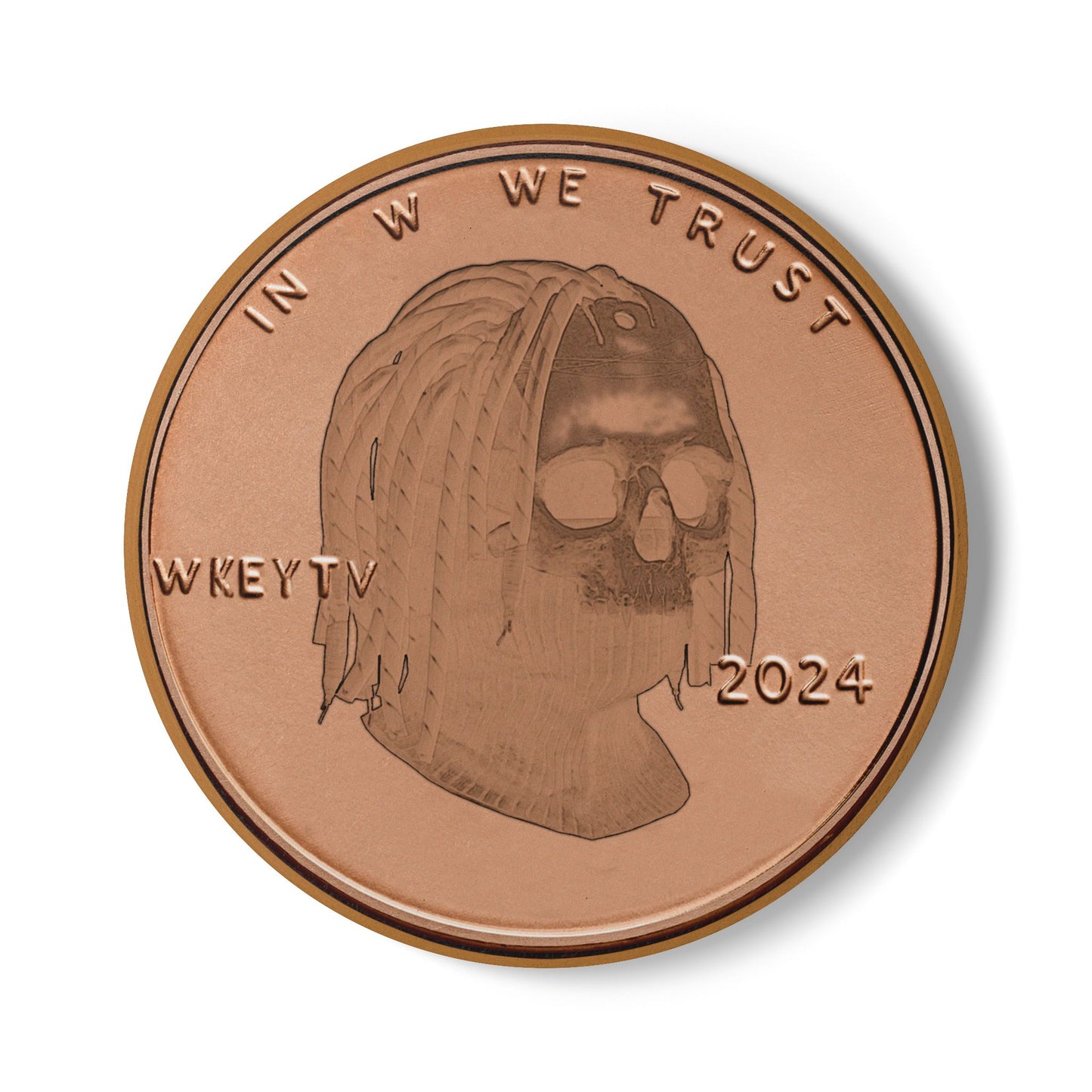 "In W We Trust" "DK Edition" - Coaster