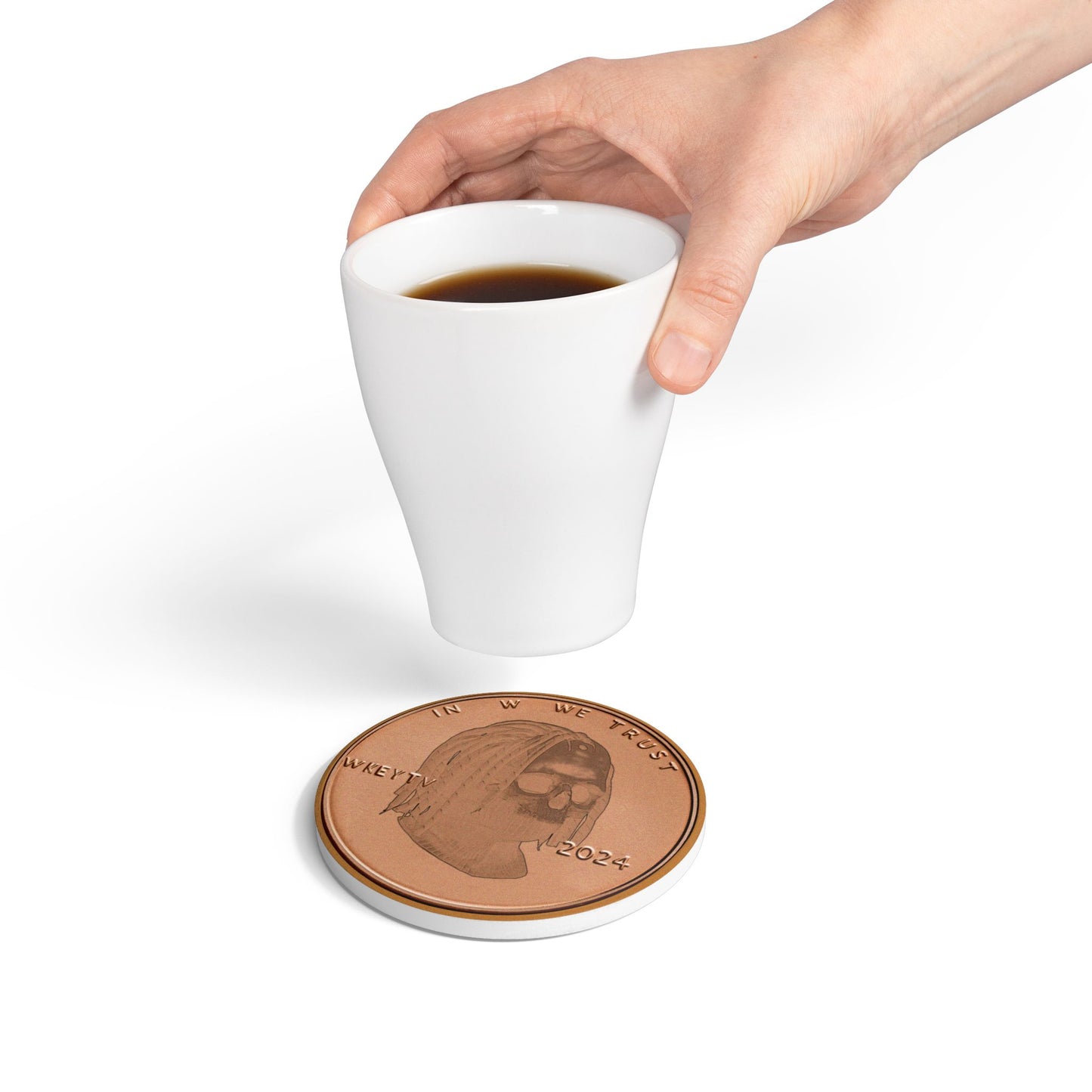 "In W We Trust" "DK Edition" - Coaster