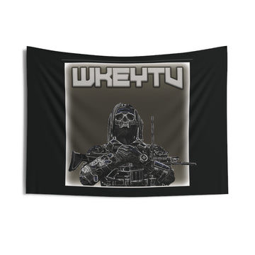 Gaming Wall Tapestry - Knight Boss Escape from Tarkov W-keyTv Wall Hanging
